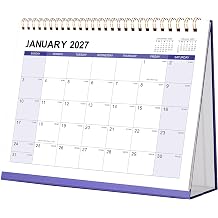2027 Desk Calendar - Desktop Calendar 2027,12 Months Desk Calendar 2027
