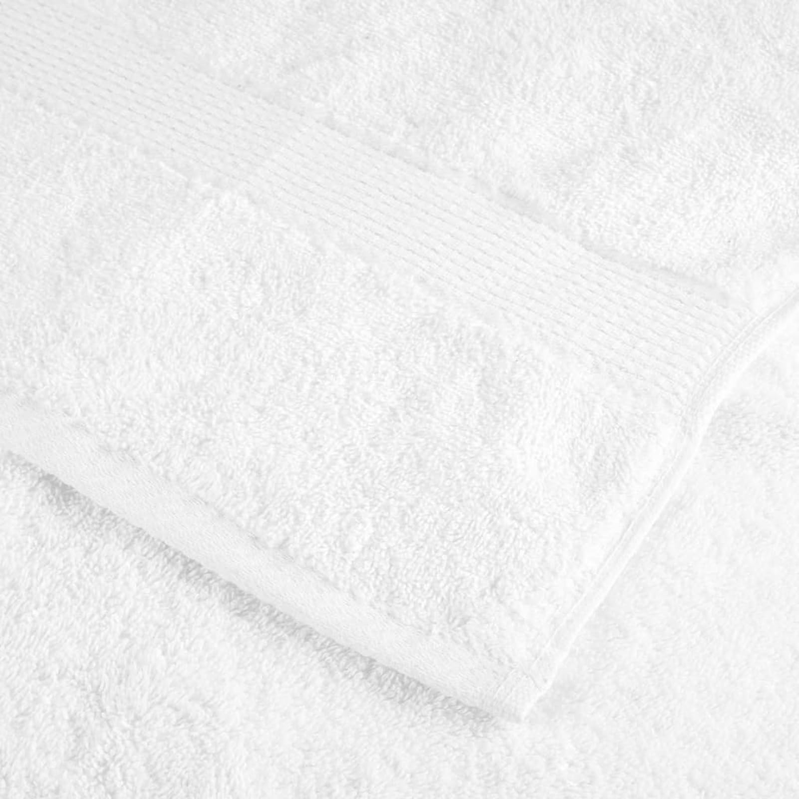 Asciugamani per Ospiti Premium SOLUND 50 pz Bianco 30x50 cm 600 g/m2