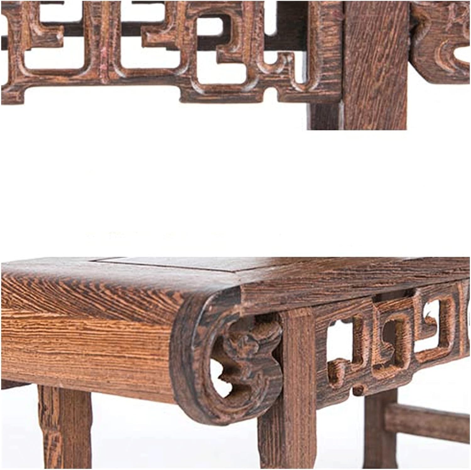 TEESONG 盆栽 台座 木製装飾 木製ベース ブラケット 無垢材 ストーン 仏 ベース ティーポット 花瓶 木製トレイ 花瓶 台