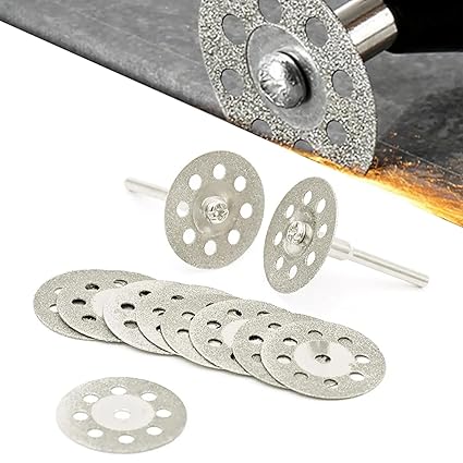 32 Pezzi Dischi Da Taglio Per Trapano - Lame Per Legno, Plastica E Metallo - Foto 2