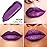 Oulac Matte Liquid Purple Lipstick for Women, Makeup Long Lasting High Impact Lip Color, Waterproof, Creamy Formula Lip stick with Vitamin E, Vegan & Cruelty-Free, 4.5ml (MS04)
