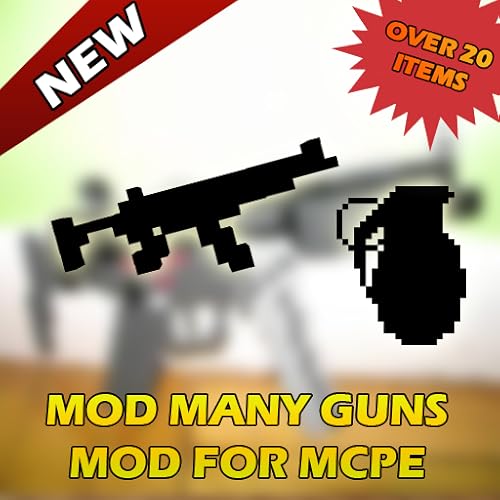 Mod Many Guns Pack for Minecraft PE