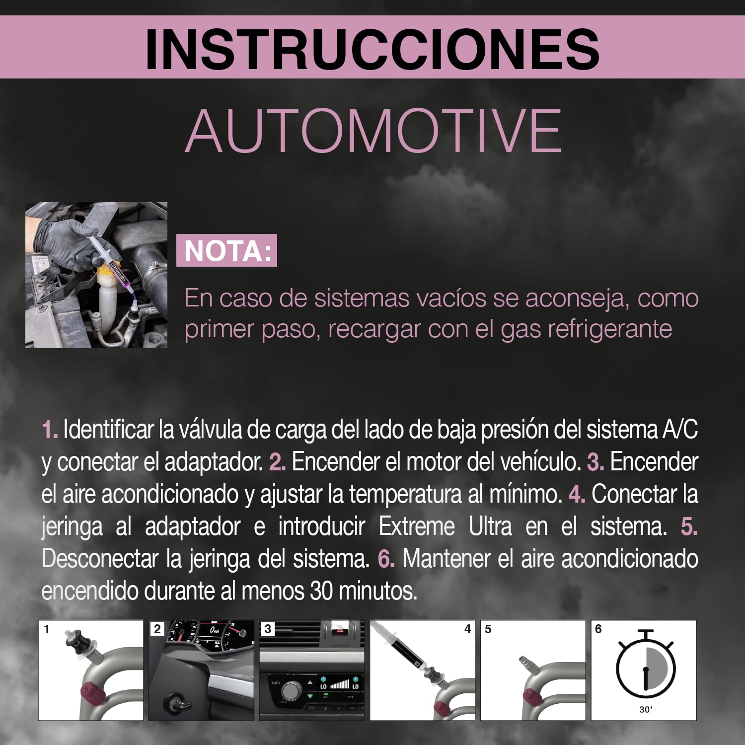 Errecom Extreme Ultra Sellador de Fugas para Aire Acondicionado Automóvil 6 ml R134a