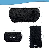 Vista 4 de SPRING SEAON Almohadilla de espuma viscoelástica para axilas y fundas de agarre para las manos, ajuste universal, transpirable, absorbe la humedad