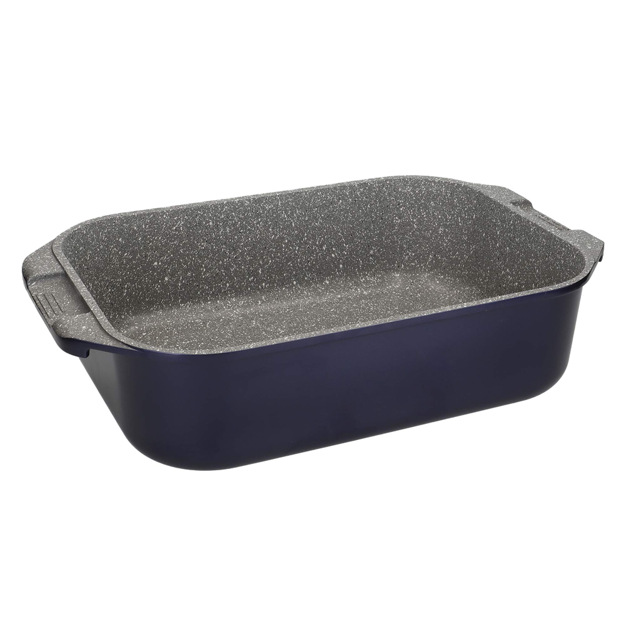 Masterclass Blue Large Roasting Tin With Handles - Metallic - Aluminium - Roasting Tin