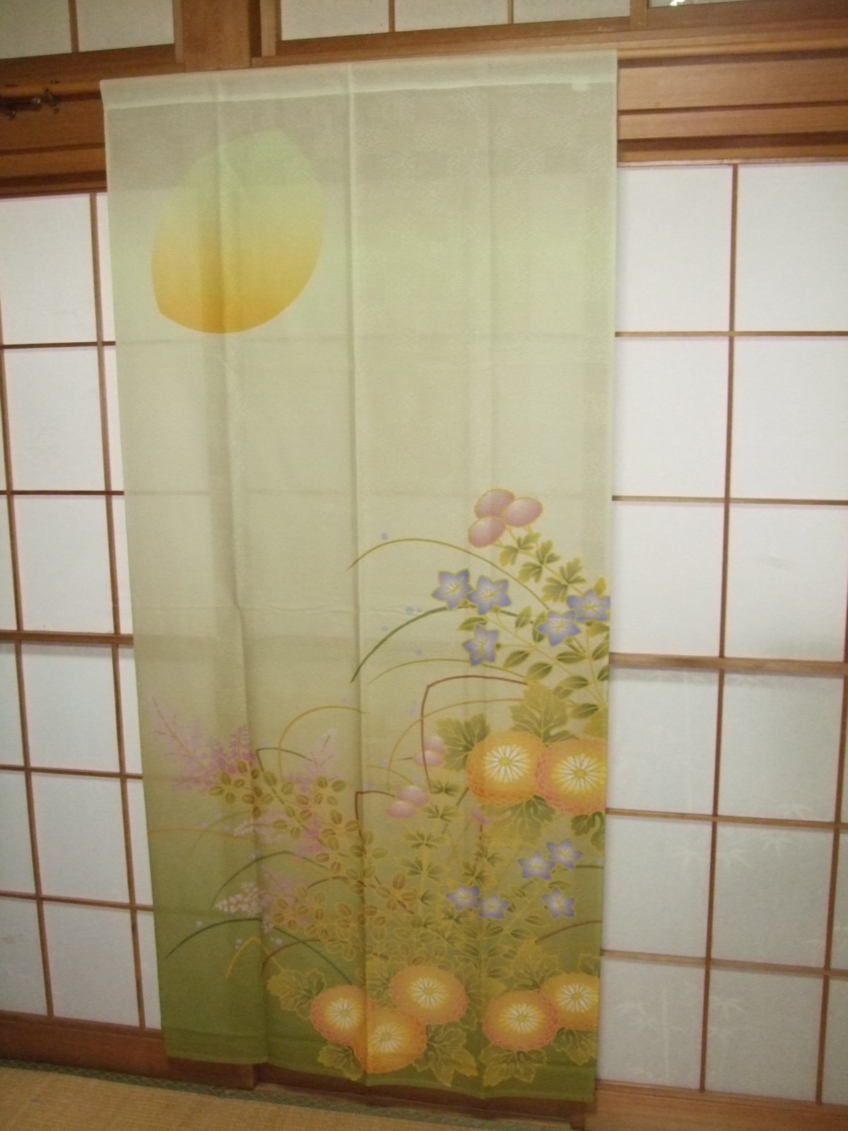 花のれん（タペストリー） 楽天市場】のれん 花札 花かるた 85cm幅 150cm丈 和風 日本画