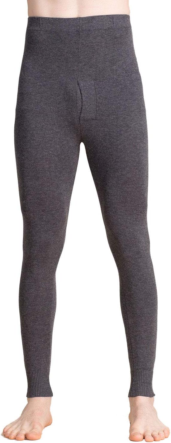 Paradise Silk Cashmere Silk Knit Men Sheer Thermal Pant Long Johns Bottom