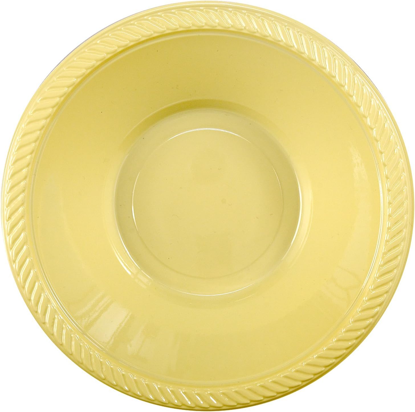 Light Yellow Plastic Bowl (20 count) Home & Kitchen