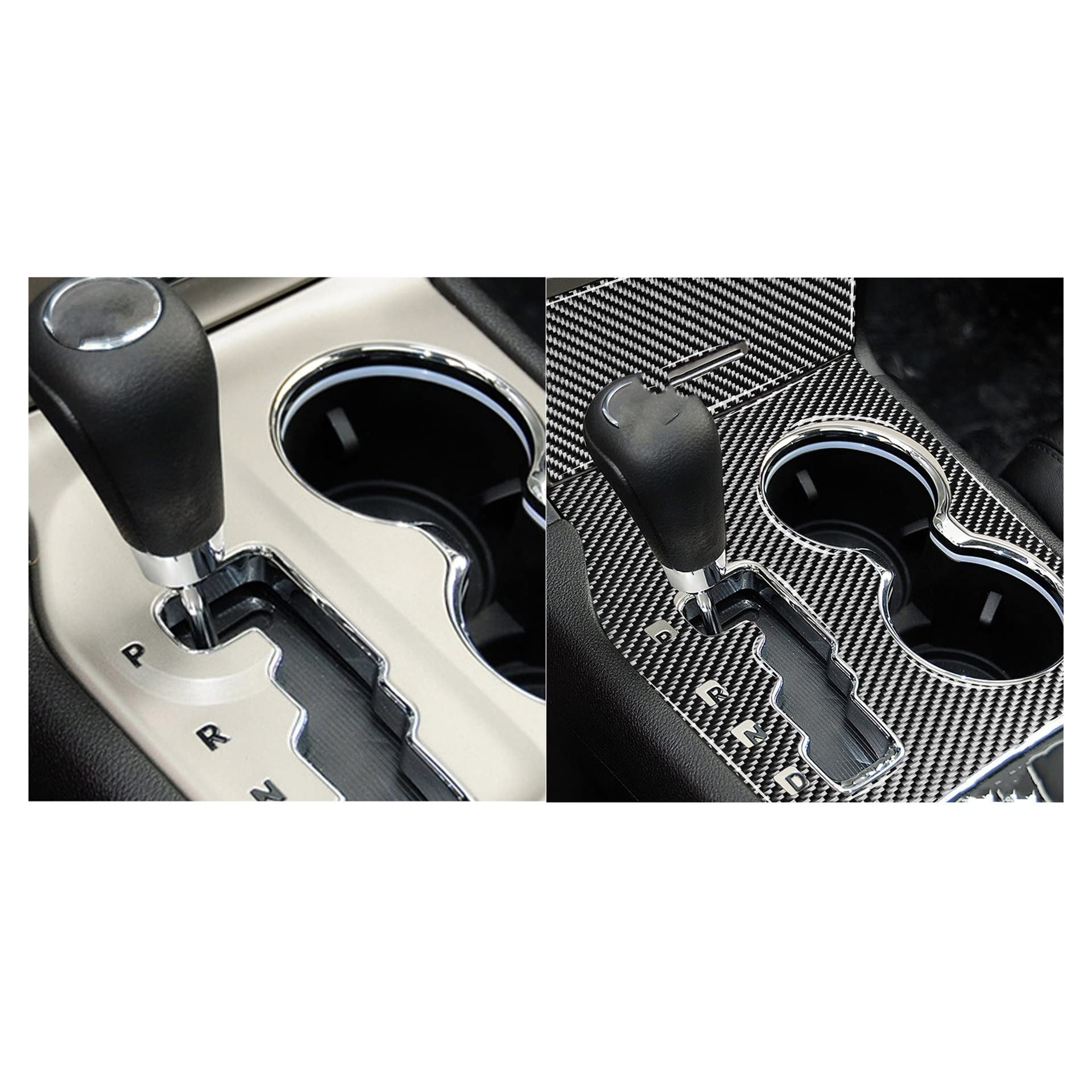 Panel zmiany biegów wnętrza samochodu dekoracja naklejki wykończeniowe naklejka pasuje do Jeep Grand Cherokee 2011 2012 2013 Auto akcesoria do wykończenia straż zestawy naklejek