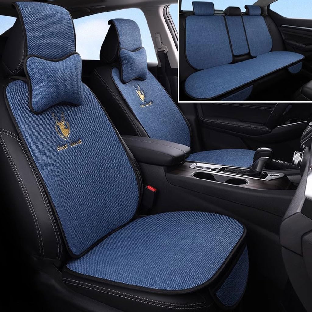 Housses de Siège de Voiture pour Jeep Renegade 2014-2023 Housse de Siege Voiture Housse de Protection Siège Voiture -Ensemble de Housses Siège Avant et Arrière