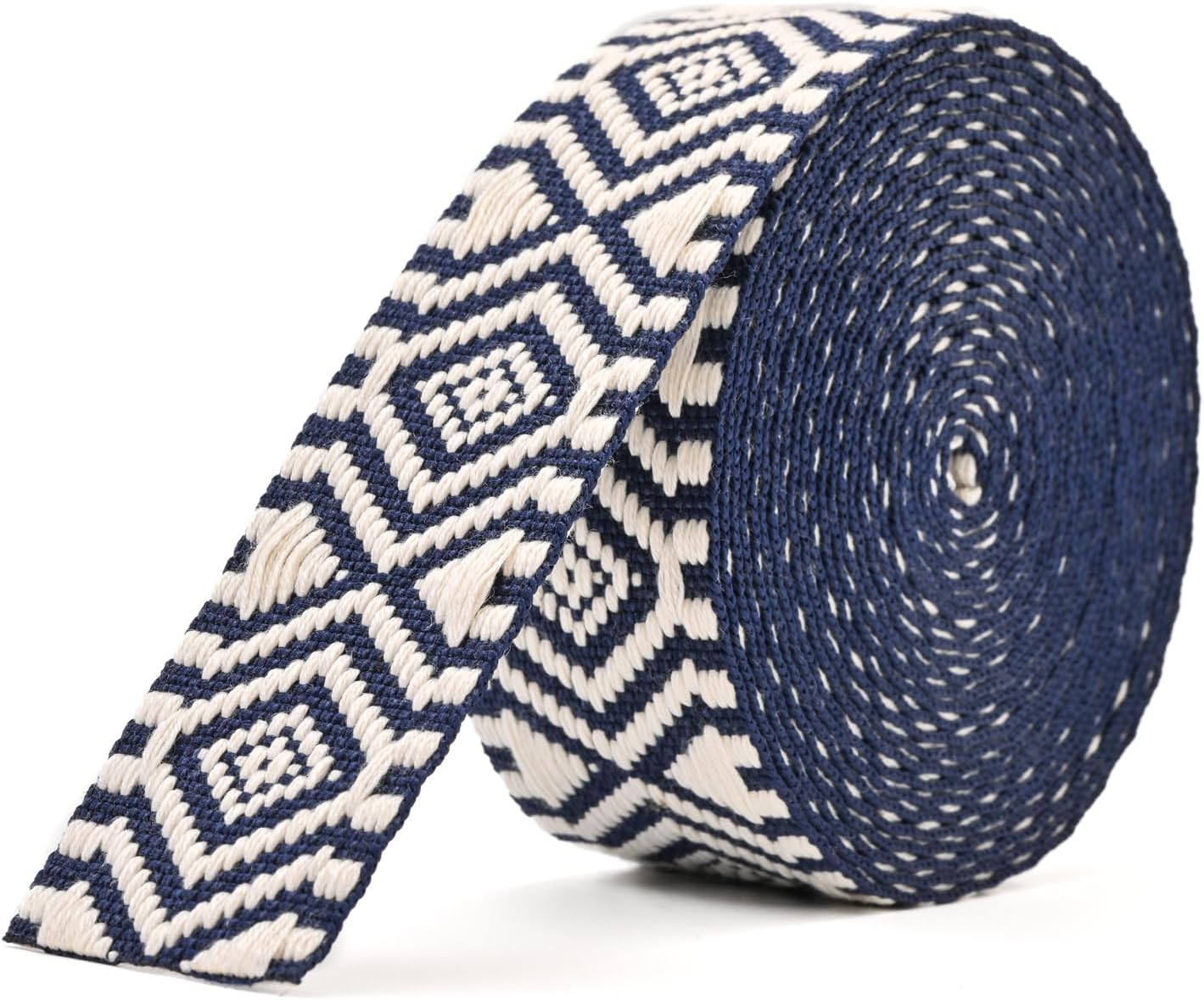 Cotton Webbing, Classic 1.5 Inch 2 Inch Heavy Duty Webbing Straps Perfect for Crafts and Sewing, Purse Strap, Belts