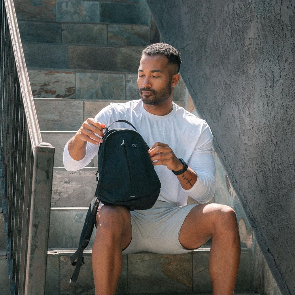 WAYB Sling Bag | Crossbody Travel Pack | 10L Capacity & Phone Pocket | (Twilight) - Image 7