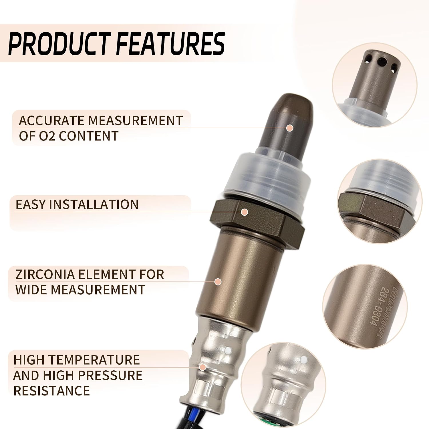2Pcs Oxygen Sensor Upstream & Downstream 25054084 25024487 Compatible with 2013-2020 Subaru Crosstrek Forester Impreza Legacy Outback XV Crosstrek 2.0L 2.5L