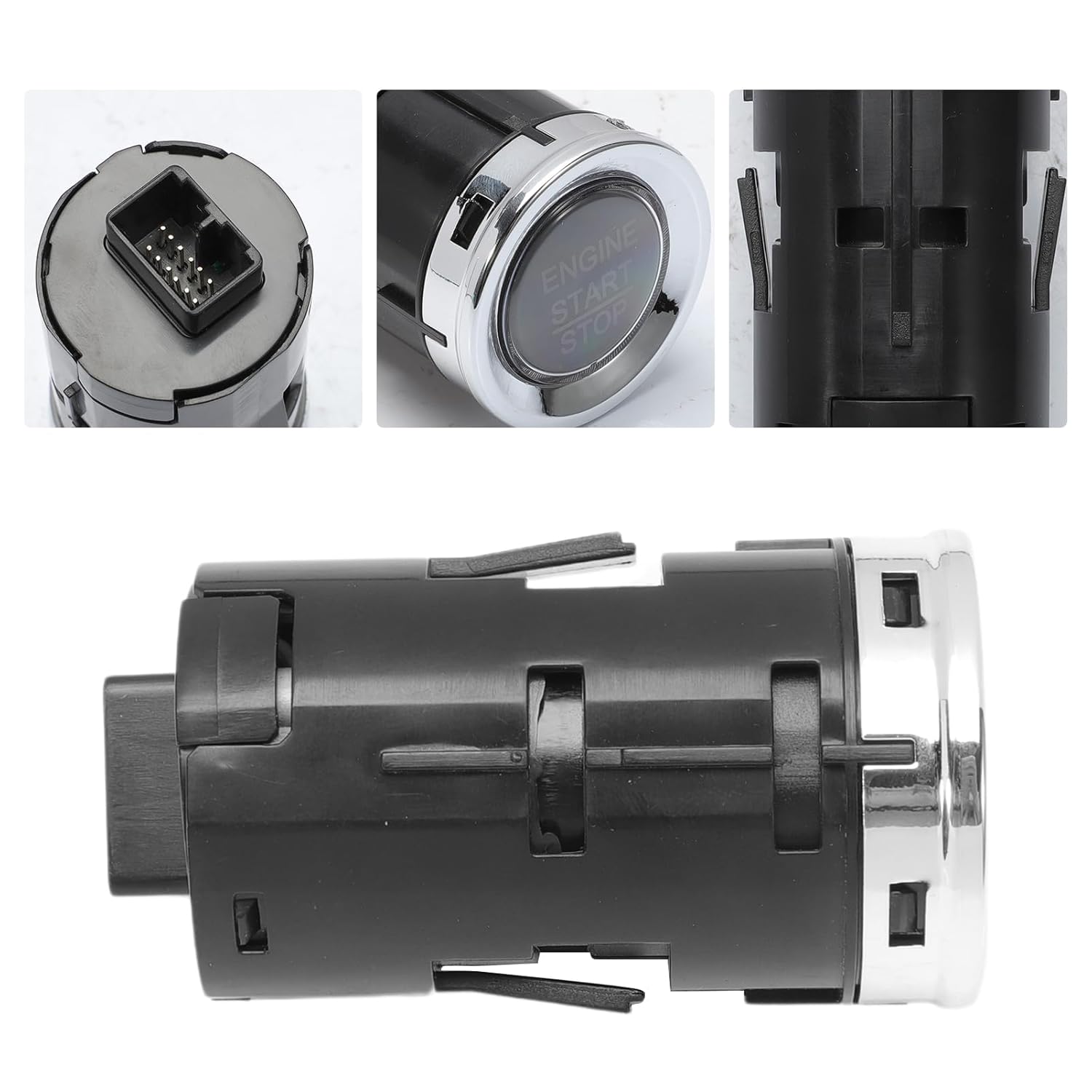 Ignition Starter Switch, Engine Start Stop Button Compatible with Pilot Passport Ridgeline 2016-2019 35881-TG7-A03 35881-TG7-702 35881-TG7-701
