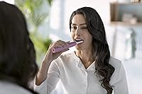 Vista 13 de Philips Sonicare 4100 HX368126 - Cepillo de dientes eléctrico recargable con sensor de presión, color rosado profundo