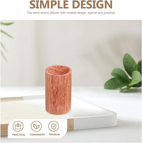 Miniatura 3 de Cabilock Difusor de aceite esencial – Difusor de madera para coche, difusor de fragancia para el hogar, baño, oficina