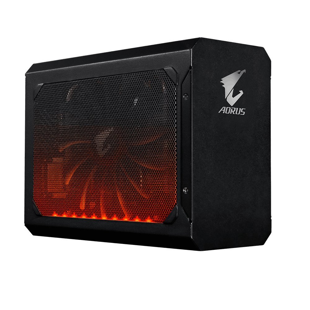 Gigabyte Nvidia AORUS GTX 1080 Gaming Box Scheda grafica esterna Tbolt - Nero