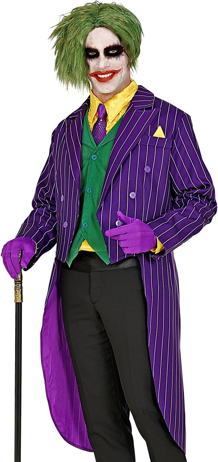 e Genius Injustice 2 Joker Cosplay Disfraz púrpura para Halloween