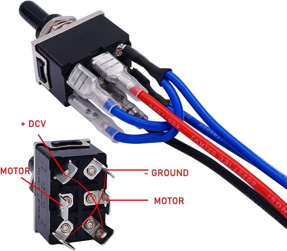 HOW TO Wire A DPDT Rocker Switch For Reversing Polarity, 50 OFF