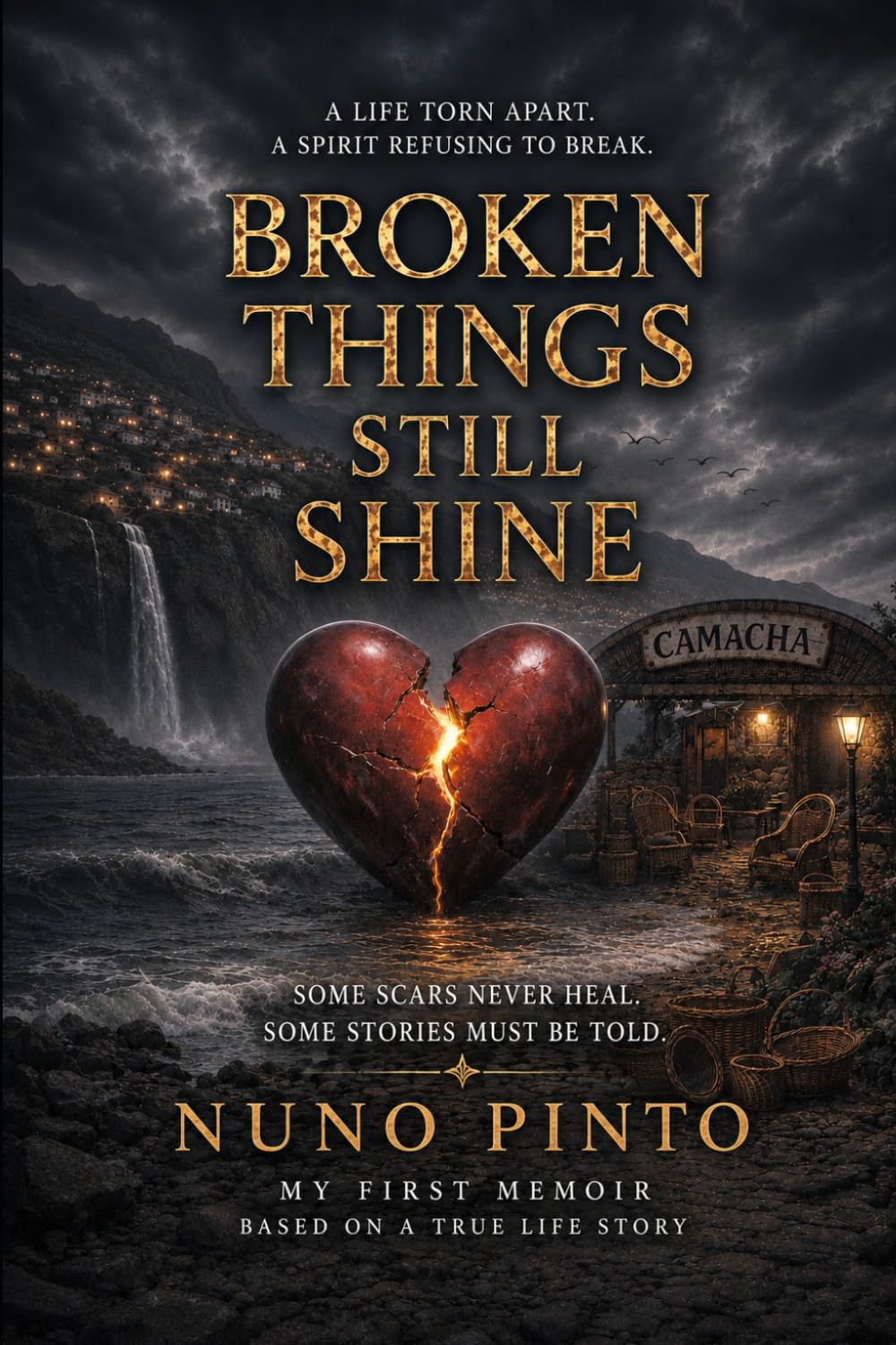 BROKEN THINGS STILL SHINE. A Life Torn Apart. A Spirit Refusing to Break.