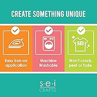 Vista 6 de S.E.I - Transferencias de letras en bloque negro de 2 pulgadas, 2 hojas