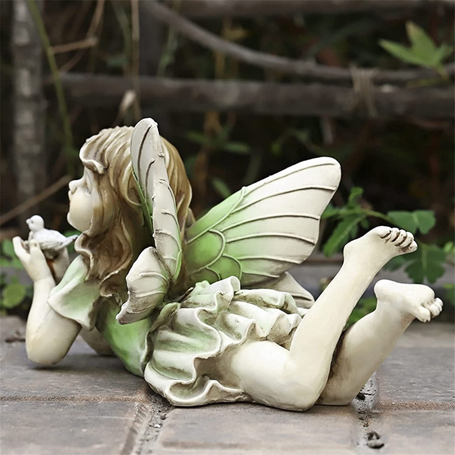 Fairy Garden Feeën, feeëntuinfiguren, hars bloemenfee, ornamenten in