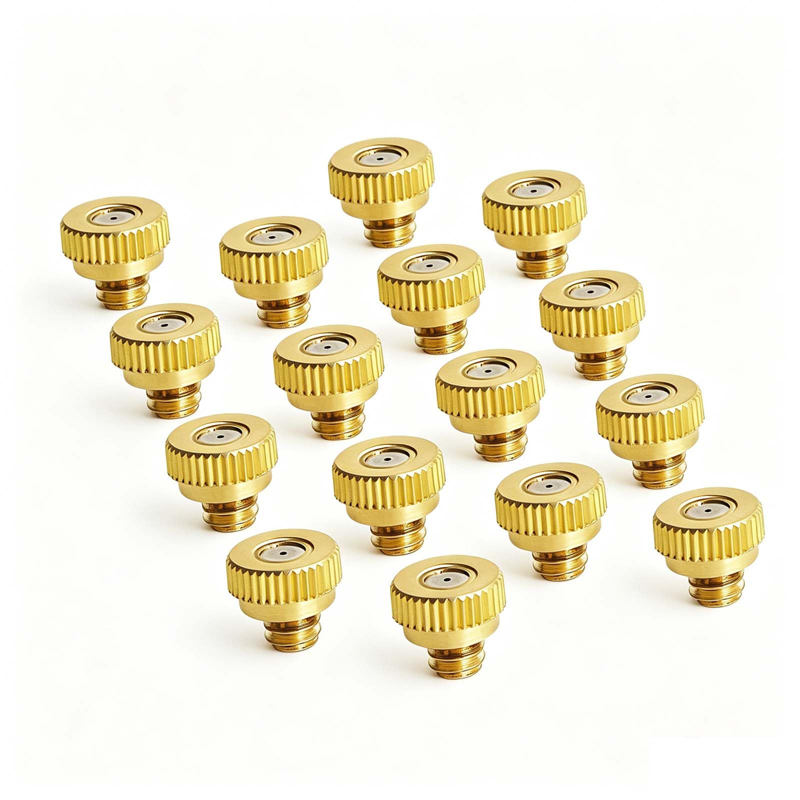 Boquilla atomizadora regulable de 0,1-0,8mm para refrescar terrazas con agua fina