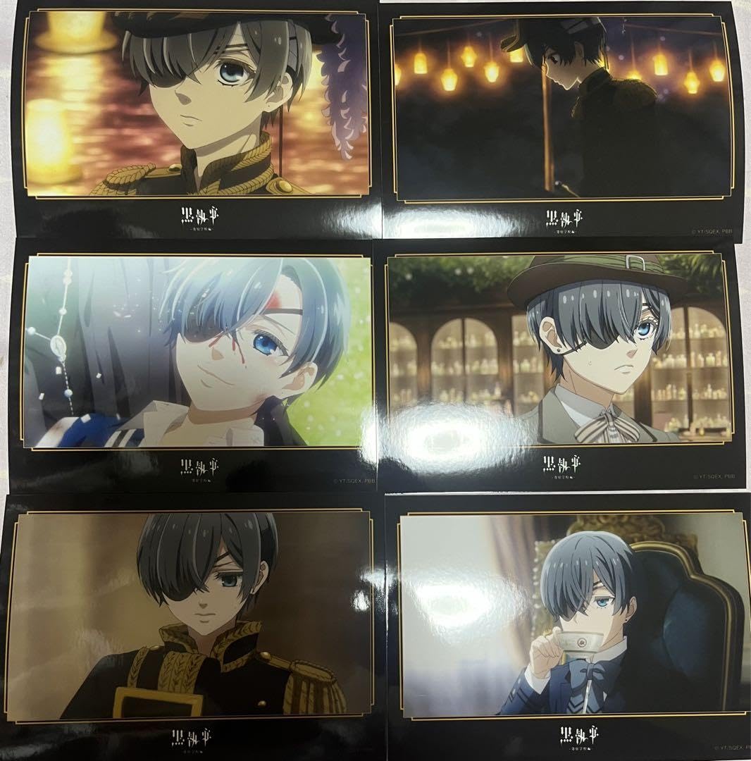 黒執事　駒鳥シエル　ブロマイド 黒執事 駒鳥シエル ブロマイド 黒執事】 シエル・ファントム