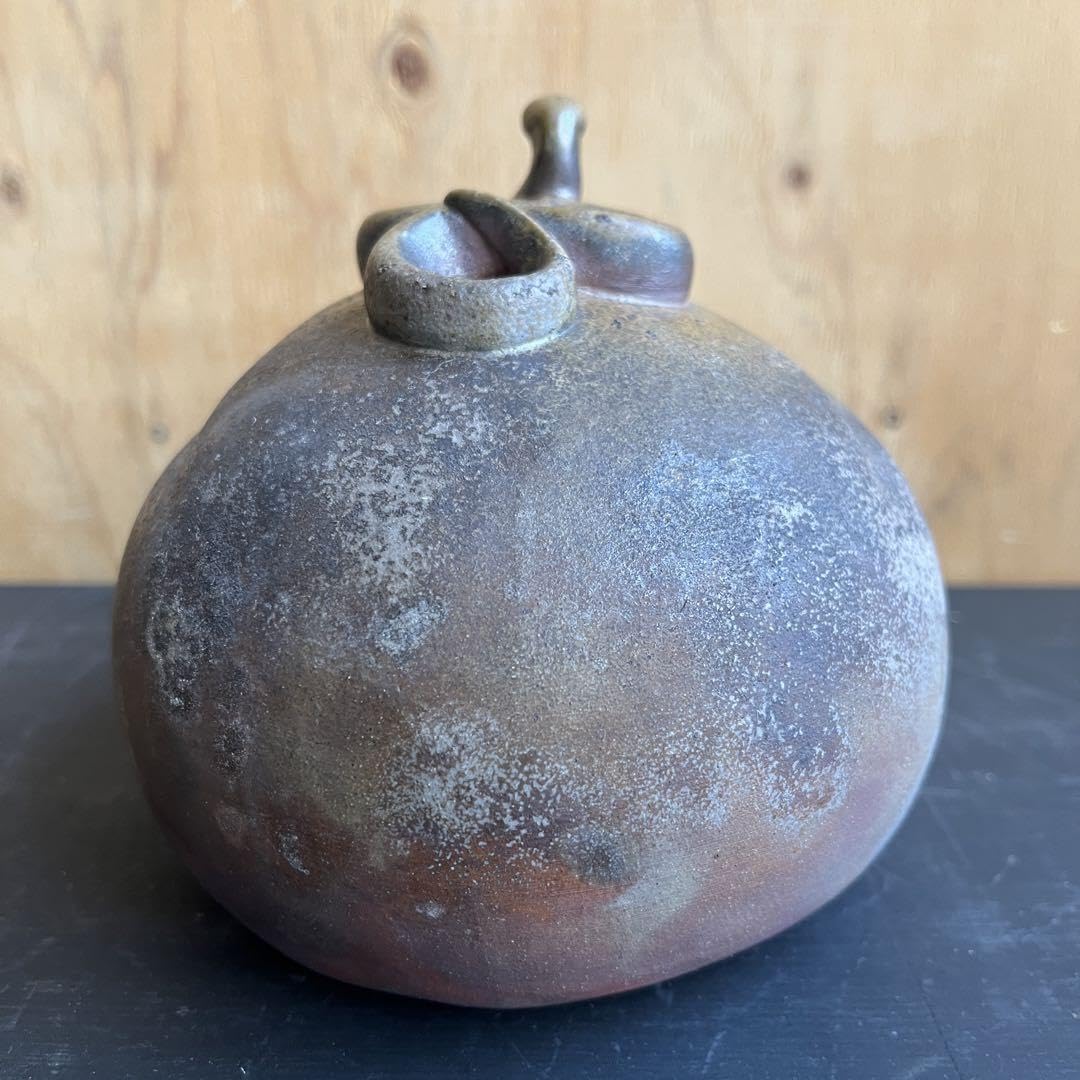 Amazon.co.jp: 備前焼 干支 ヘビ 宝袋 2025年 縁起物 お正月 置物 巳年