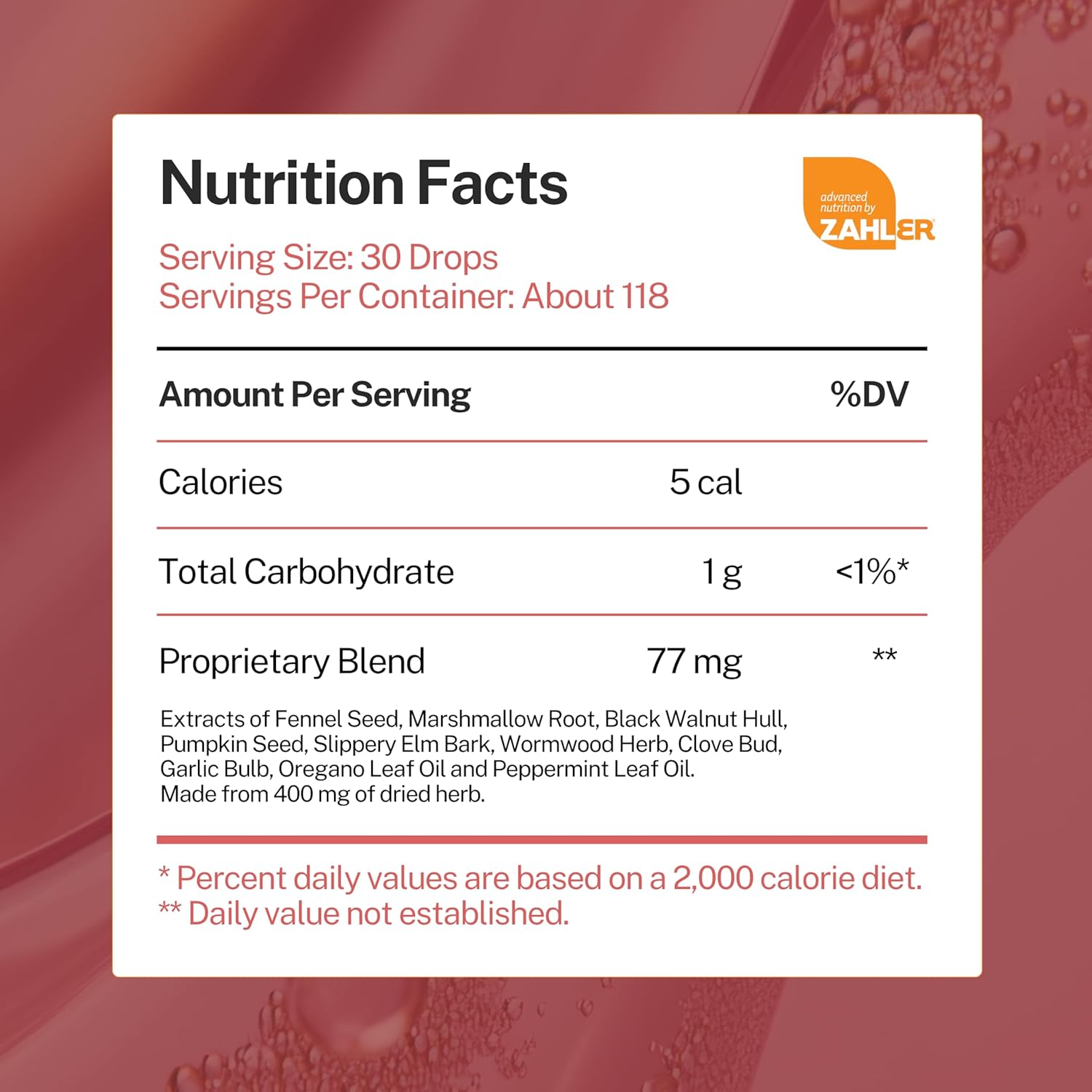 Zahler - ParaGuard Capsules - Gut Health Supplement - Formula has Wormwood, Garlic Bulb, Pumpkin Seed, Clove & More - Natural Support for Humans - Certified Kosher 30 Count - Image 9