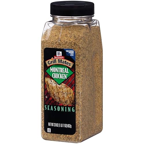 McCormick Grill Mates Montreal - Condimento para pollo (sin Msg), 23 onzas