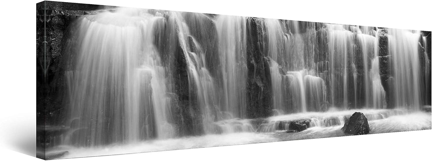 Startonight Canvas Wall Art Waterfall Water Framed 16 x