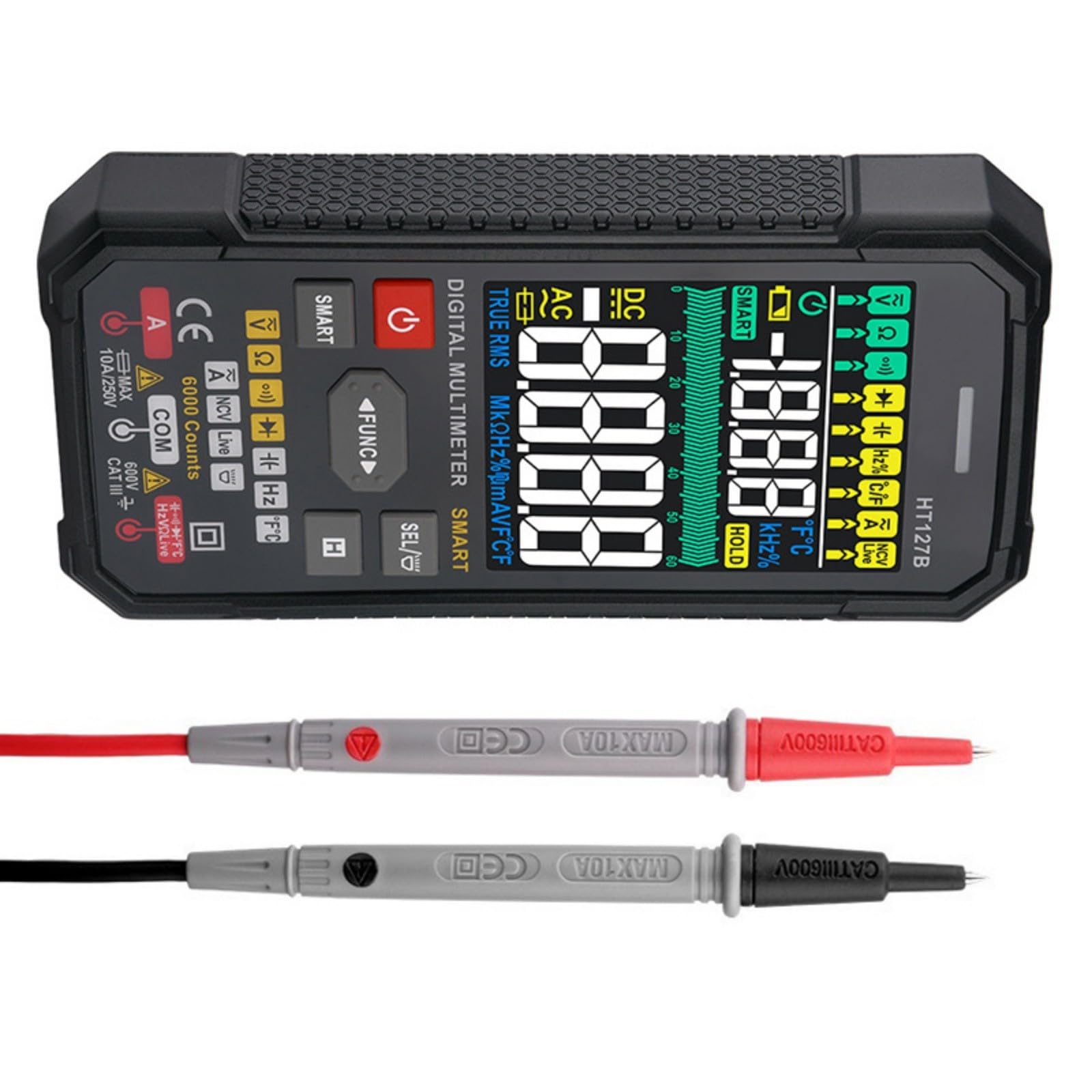 Miniatur Digitalmultimeter für elektrische Tests Bildungswesen und bei der Wartung vor Ort Verschiedene elektrische Messungen Kapazitätswiderstandsmessgerät