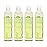 NOTHING BUT Clarifying Shampoo Sulfate-Free Detox for Natural Hair - Hair Shampoo - Removes Buildup - 12oz - Pack of 4