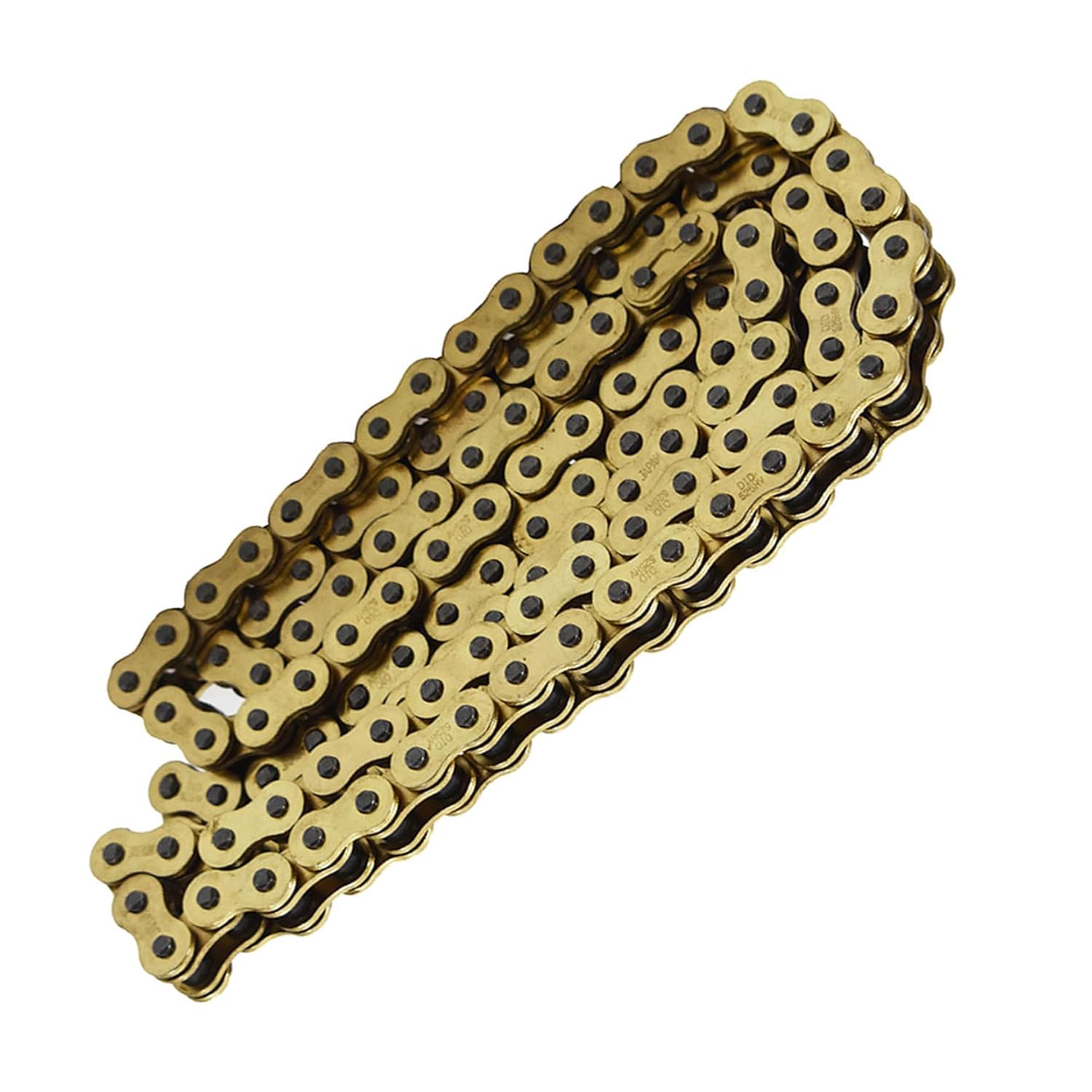 525 Pitch 120 Links Drive Chain Replacement for Honda Suzuki Kawasaki ATV Motorcycle Gold