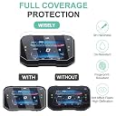 Wisely Pack 2 - Screen Guard for TVS APACHE RTX 300 (2025) Bike - TFT Display Digital Meter Protector - HD Clear, Full Cover - Easy Installation Kit - Instrument Cluster Accessories gallery image