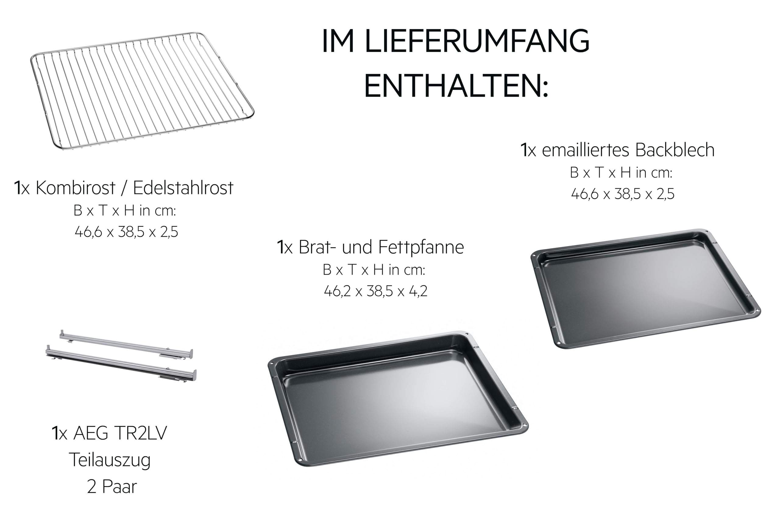 AEG CIB6641BBM 60 cm Standherd mit Induktions-Kochfeld / SteamBake – mit Feuchtigkeitszugabe / Hob²Hood / Versenkknebel / Touch-Bedienung / Grillfunktion / Display mit Uhr / Kindersicherung / A