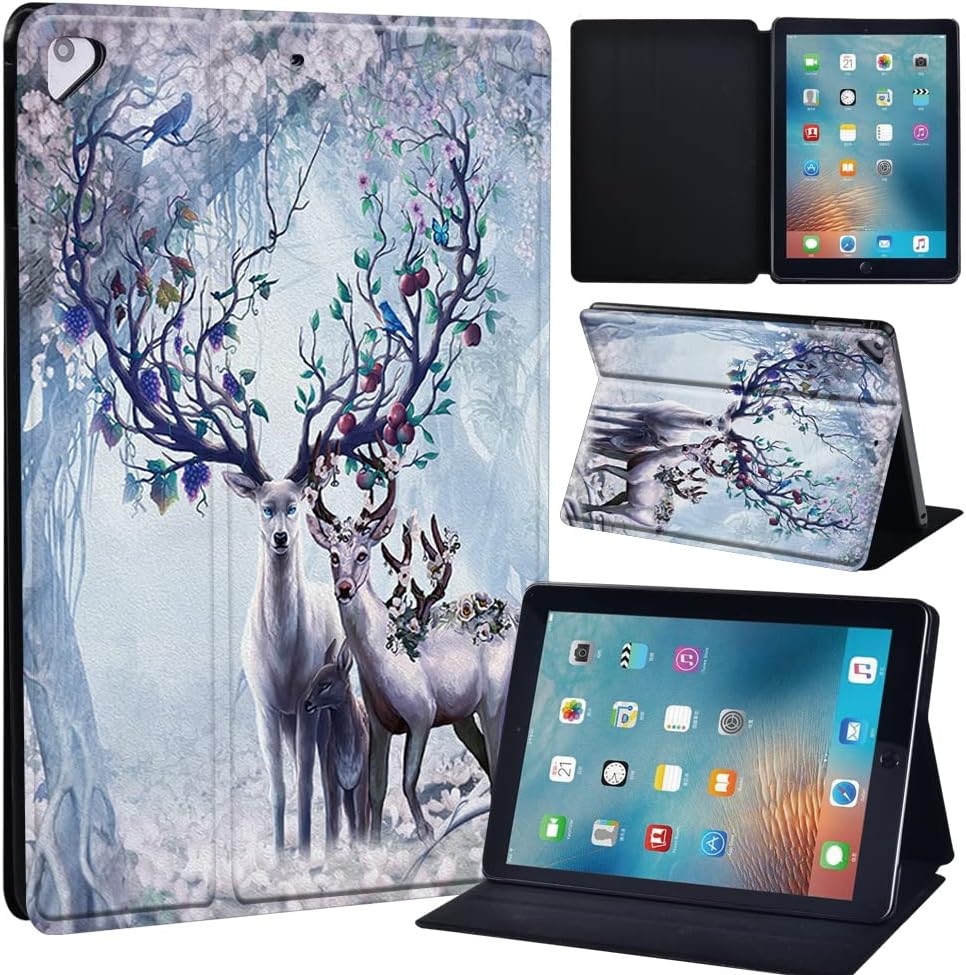 Leather slim lightweight Stand Cover Case for Apple New iPad 9.7 2018 2017(6th Gen