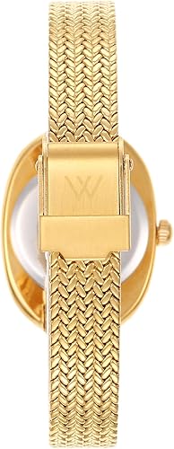 Miniatura 3 de Wristology Reloj ovalado para mujer, estilo vintage, banda intercambiable, ajustable, fácil de leer, analógico