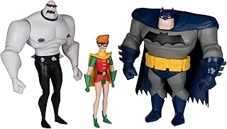McFarlane The New Batman Adventures Batman Mutant Leader & Robin 3-Pack (Legends of The Dark Knight) Gold Label Toys