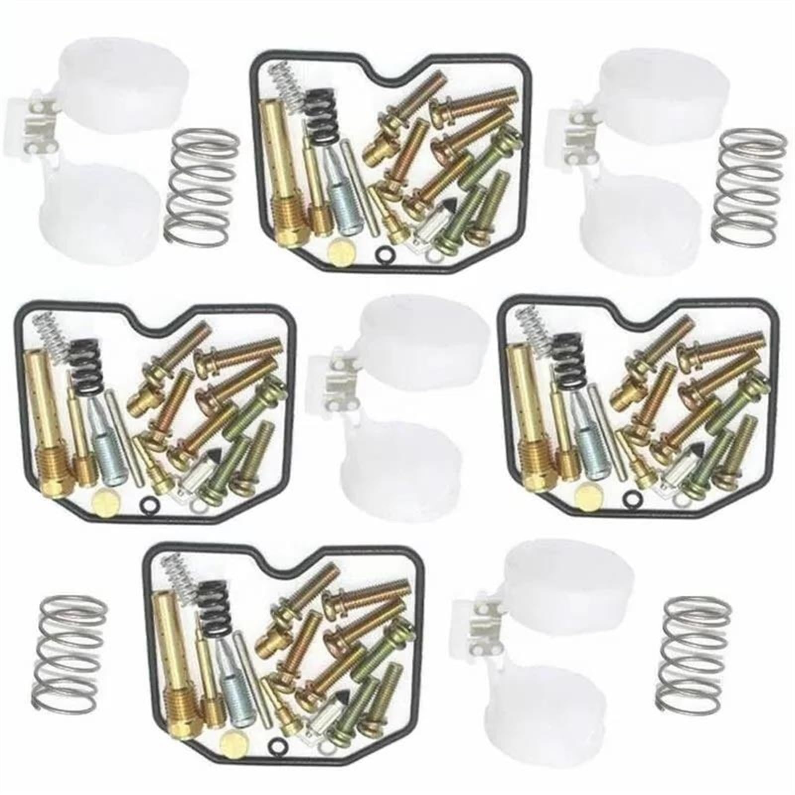 Kit Di Riparazione Del Carburatore Per Motociclette Galleggiante Per Kawasaki Per Zephyr 550 ZR550 1990-1993 Guarnizioni Membrana pompa