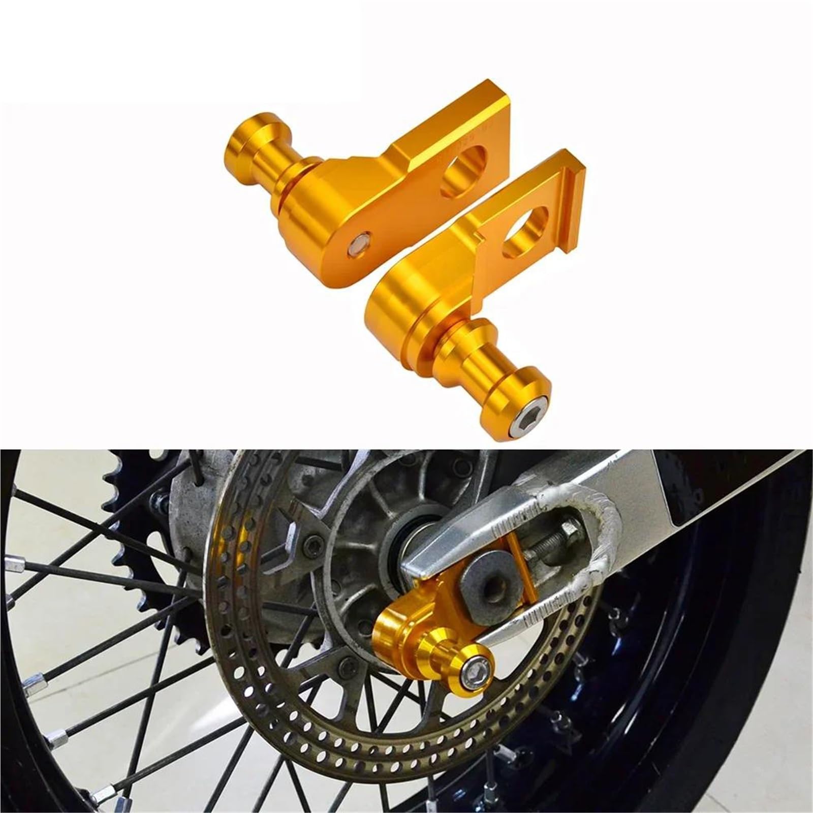 Blocco Assale, Cursore, Rocchetto Forcellone Per DRZ400SM DRZ 400 SM 400SM 2005-2021 2020 2019 Accessori Per Moto