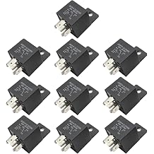 10Pcs Motor Relay Car Fuse Relay, 5 Pin 24V 40A 28VDC JD2912-1Z-24VDC, Boat Truck Van Vehicle Automotive Contactor Switch
