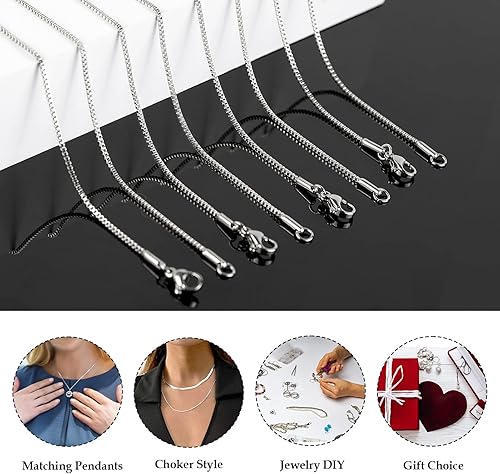 Miniatura 80 de Cadena de joyería para hacer joyas, cadenas de acero inoxidable chapadas en oro, suministros para hacer joyas a granel
