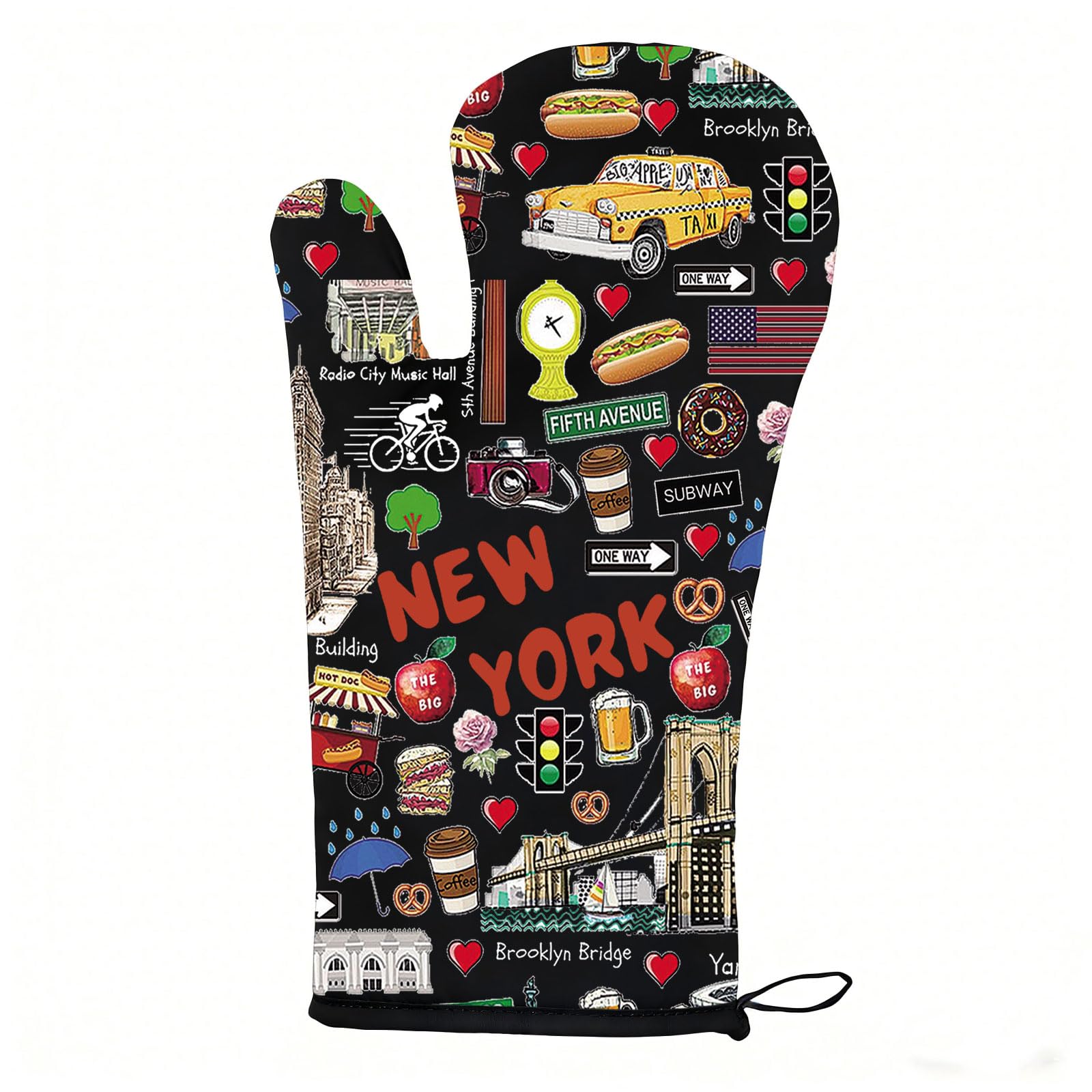 Gants de cuisine New York, le cadeau idéal pour fans de grillades