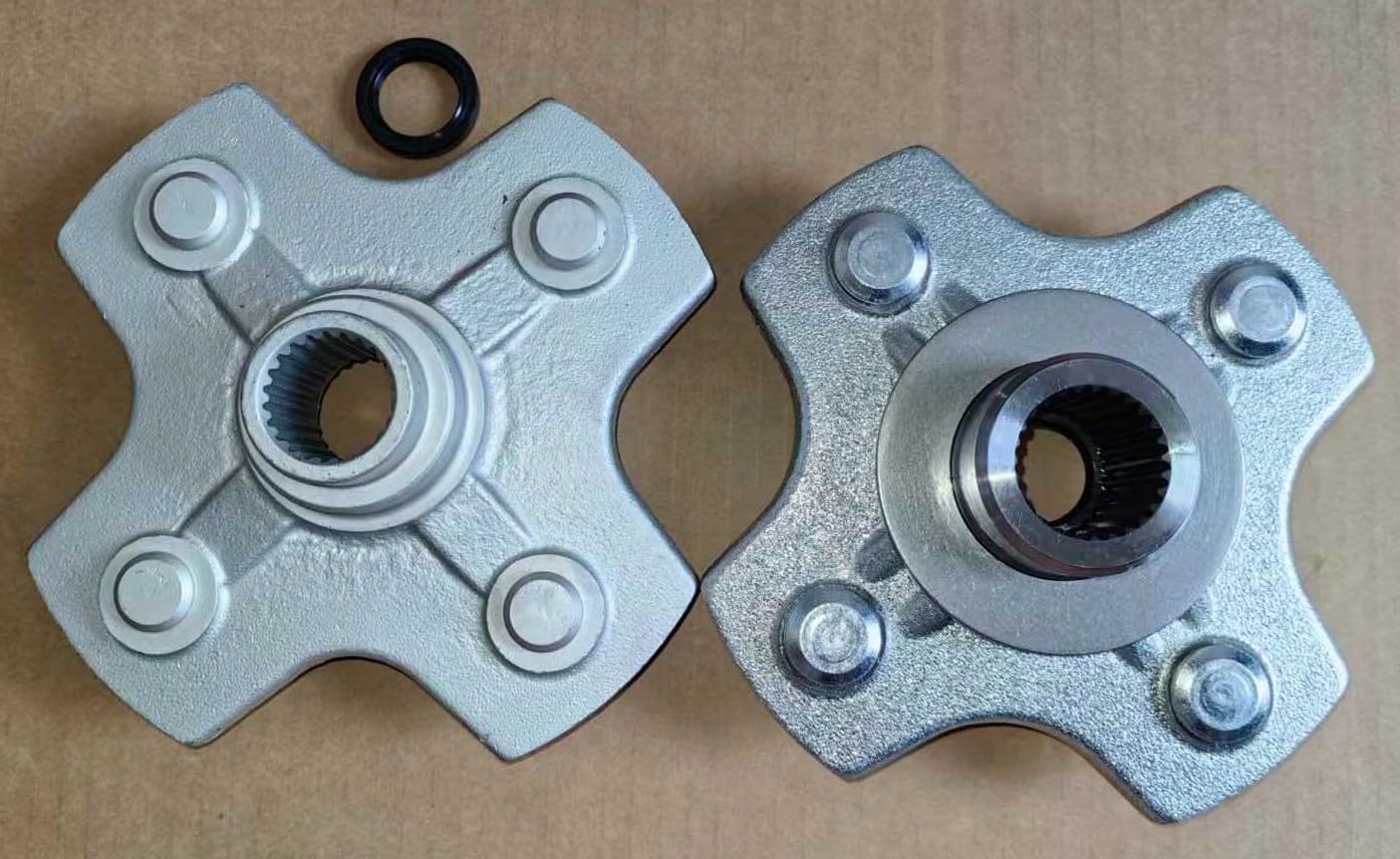Rear Left & Right Axle Wheel Hubs 42620-HP0-A00 & 42610-HP0-A00 Replacement for Honda Foreman 400 TRX400 Foreman Rubicon 500 TRX500 Rancher 350 TRX350 400 ATVs