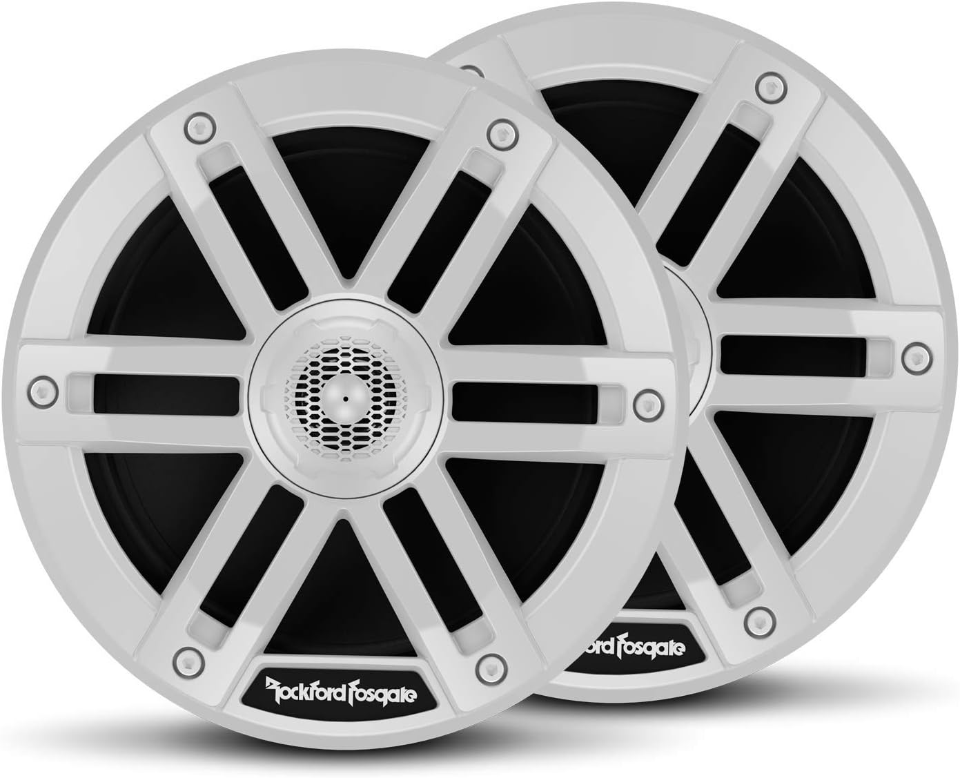 M0-65 Marine Grade 6.5" Coaxial Full Range Speakers - White (Pair)