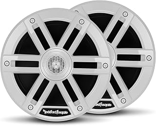 Rockford Fosgate M0-65 Marine Grade 6.5" Coaxial Full Range Speakers - White (Pair)