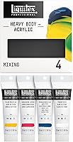 Vista 1 de Juego de 4 acrílicos Liquitex profesionales de cuerpo de pesado