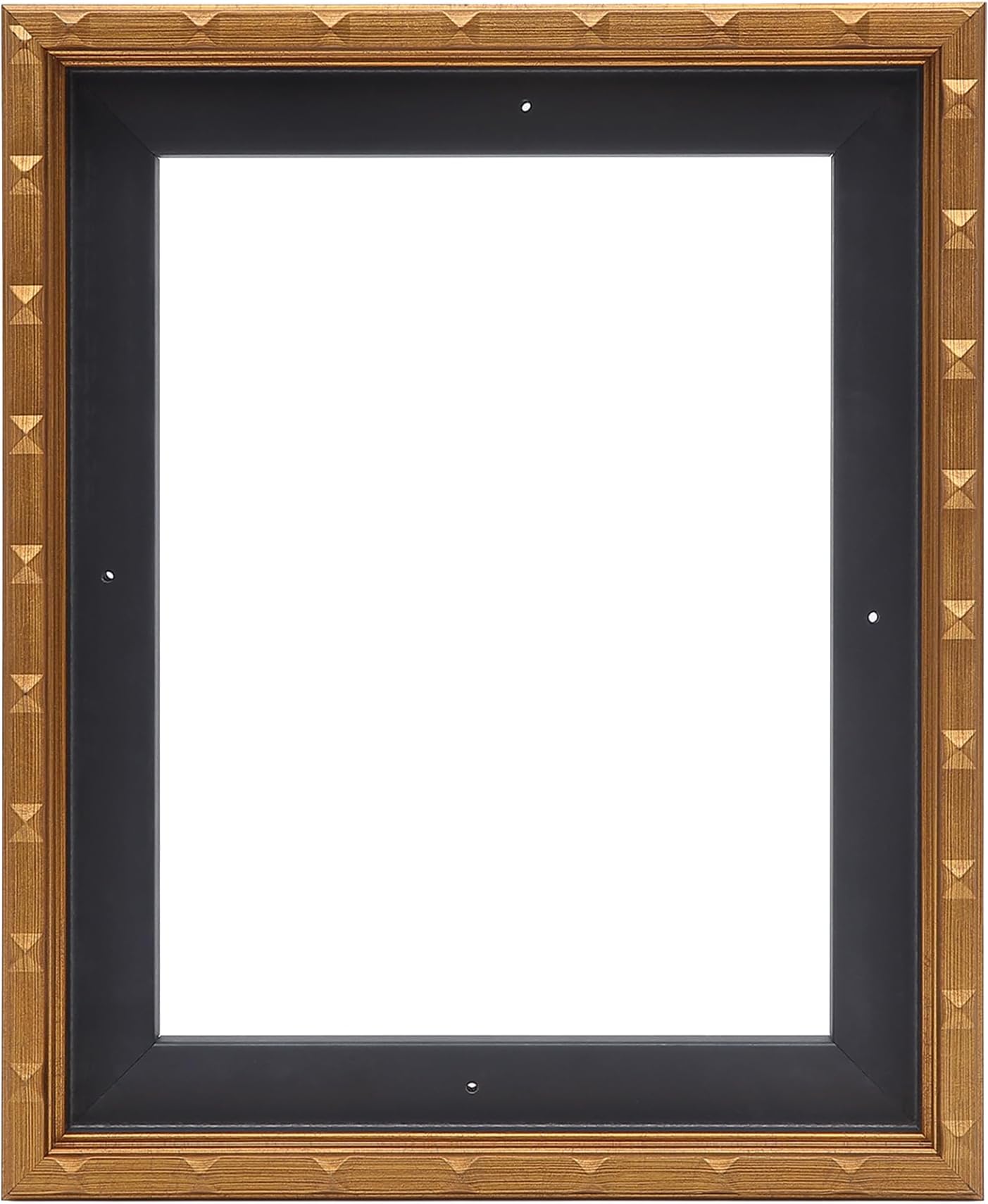 Canvas Floater Frames for 8"x10"Canvas Paintings,Gold Canvas Frame,Floating Frames for Canvas with 0.6"~0.9" Deep for Wall Decor(Gold)